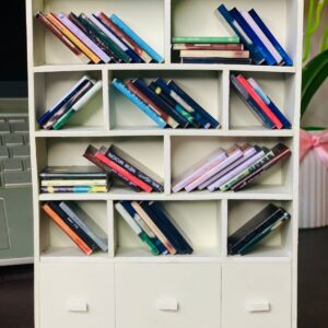 White - Almari Mini Book Shelf