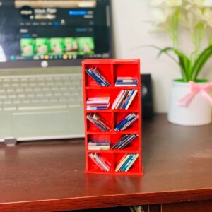 Red - Classic Mini Book Shelf